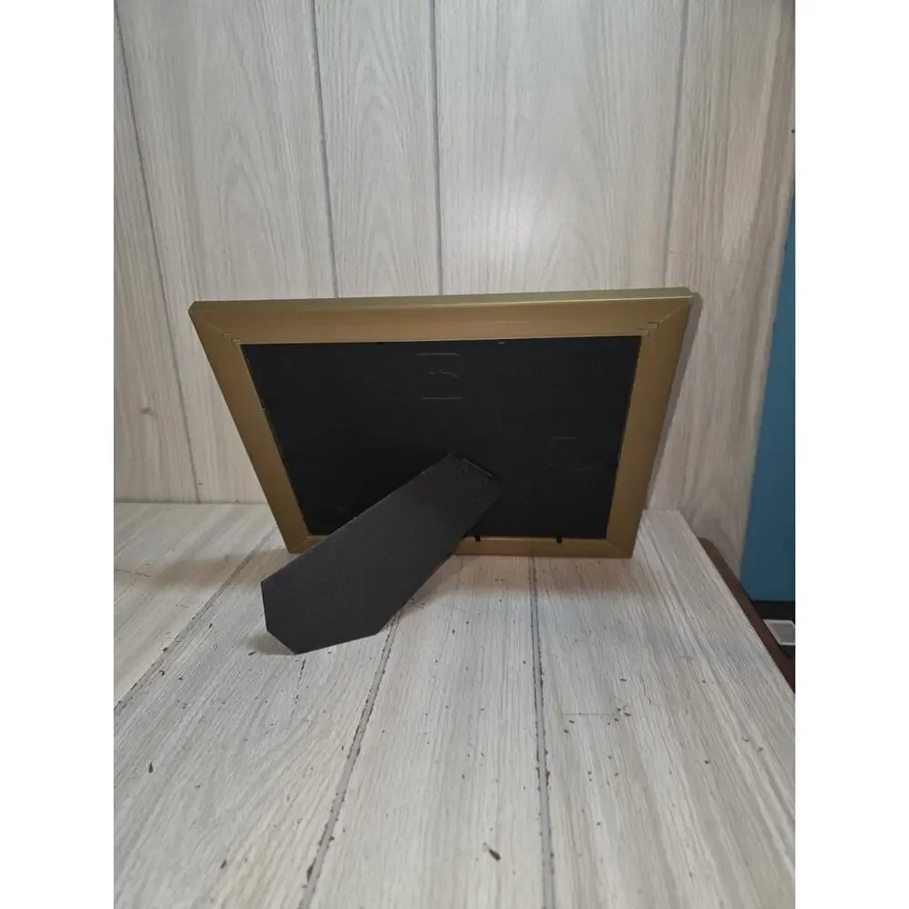 Vtg Floral Photo Frame Multipicture Wood Intercraft Collection 10x12 Gallery